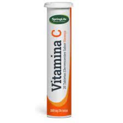 Vitamina C 1000 Mg X 20  Comp Eferv Sabor Naranja